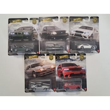 Hot Wheels 1:64 Zestaw Power Trip 2026 - 5 szt